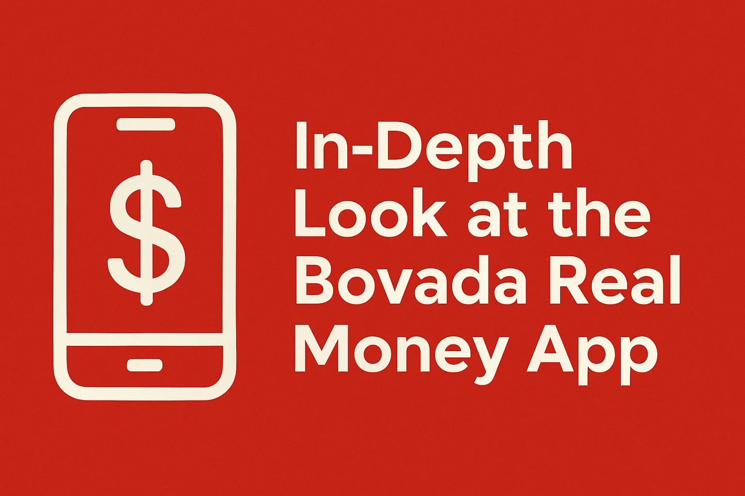 In-Depth Look at the Bovada Real Money App